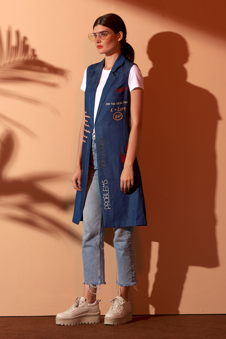 Can You Solve This Sleeveless Jacket
