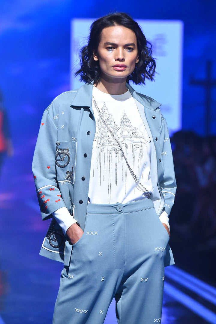 Regina Cassandra In Infinity Bicycle Jacket