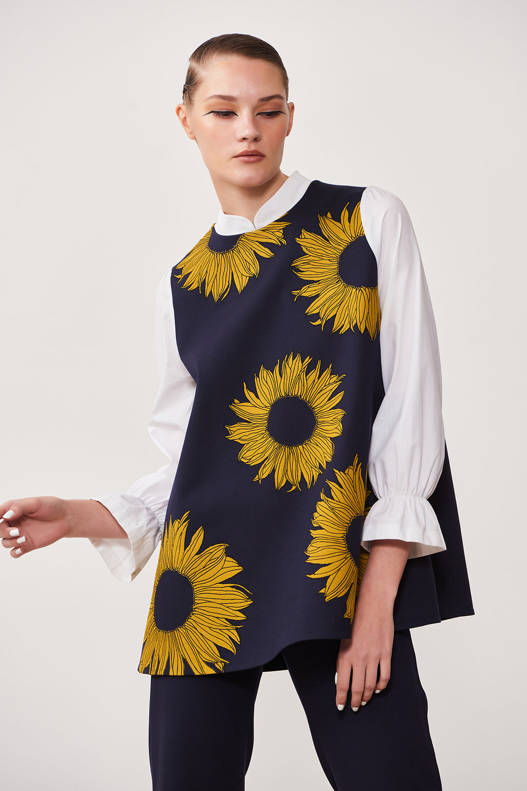 Sunflower Flared Top