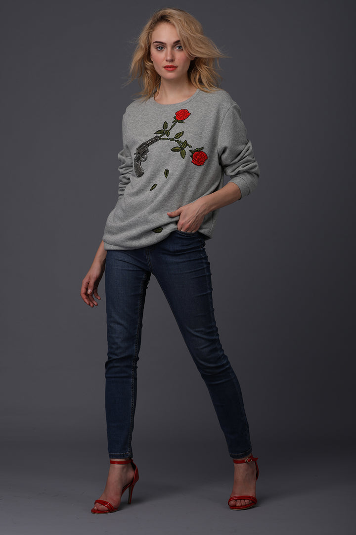Gun And Roses Sweatshirt