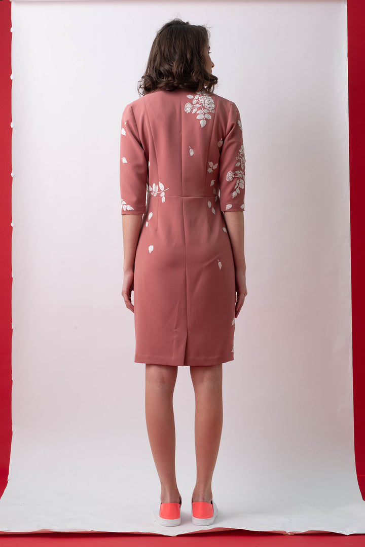 White Roses Summer Coat Dress