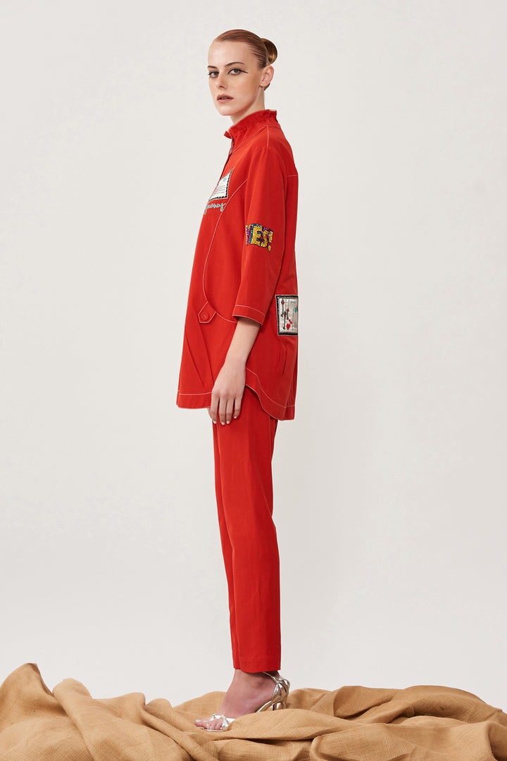 Dream Plan Do Shirt Jacket With Pants