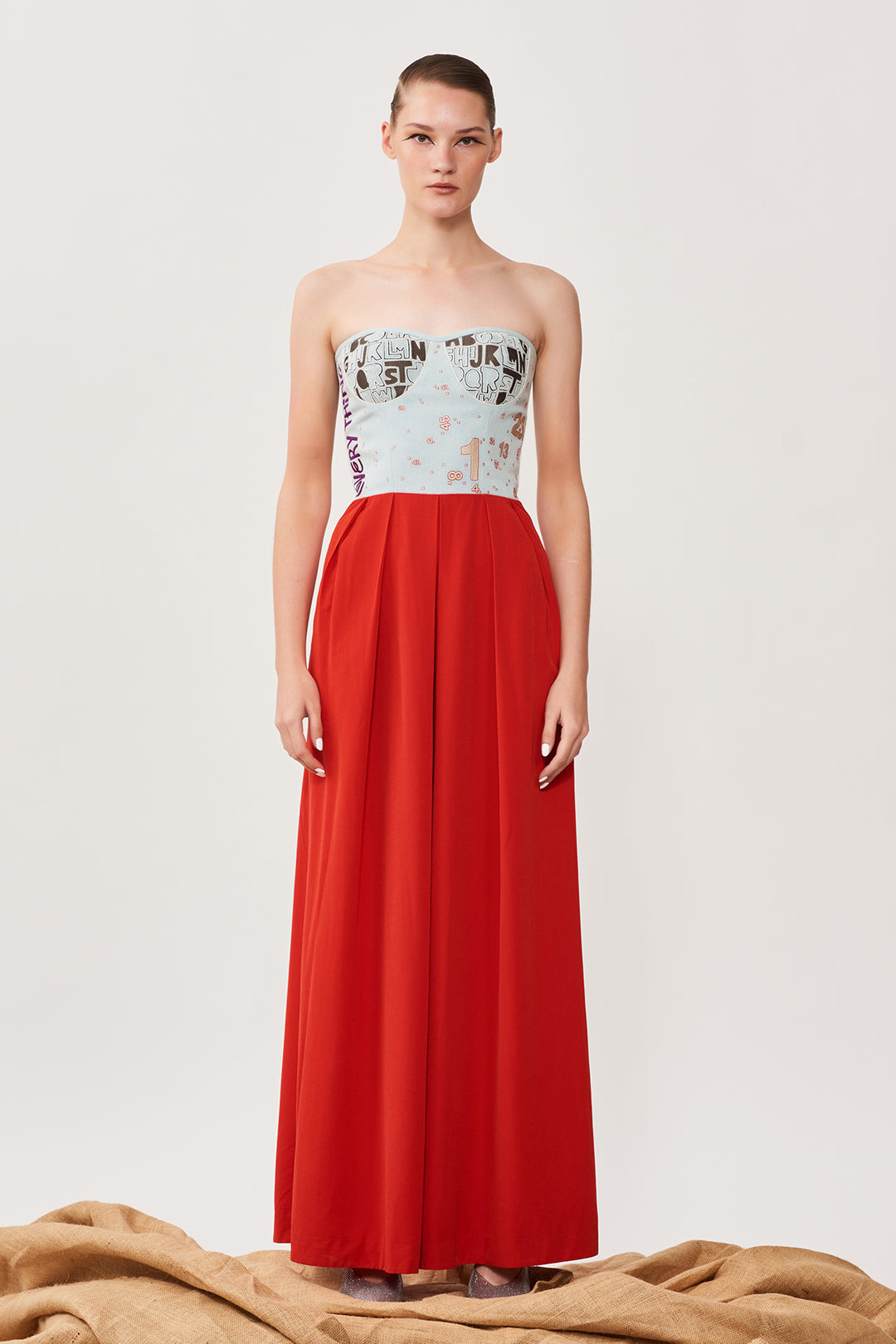 A to Z Corset Colour Block Jumpsuit