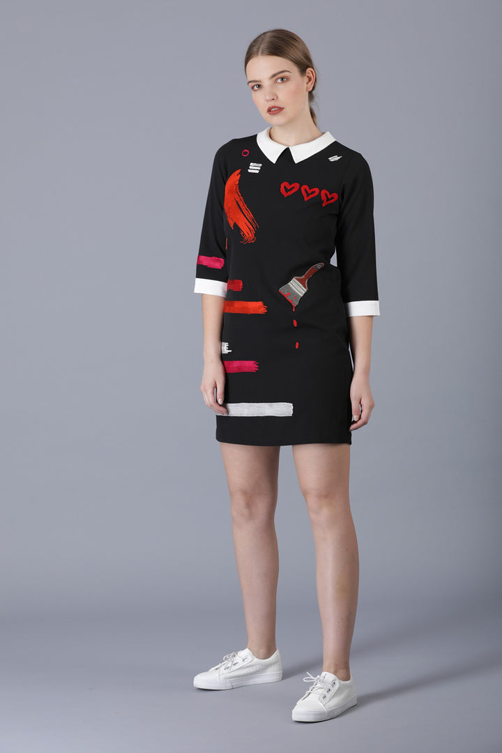 Love To Paint Mini Dress