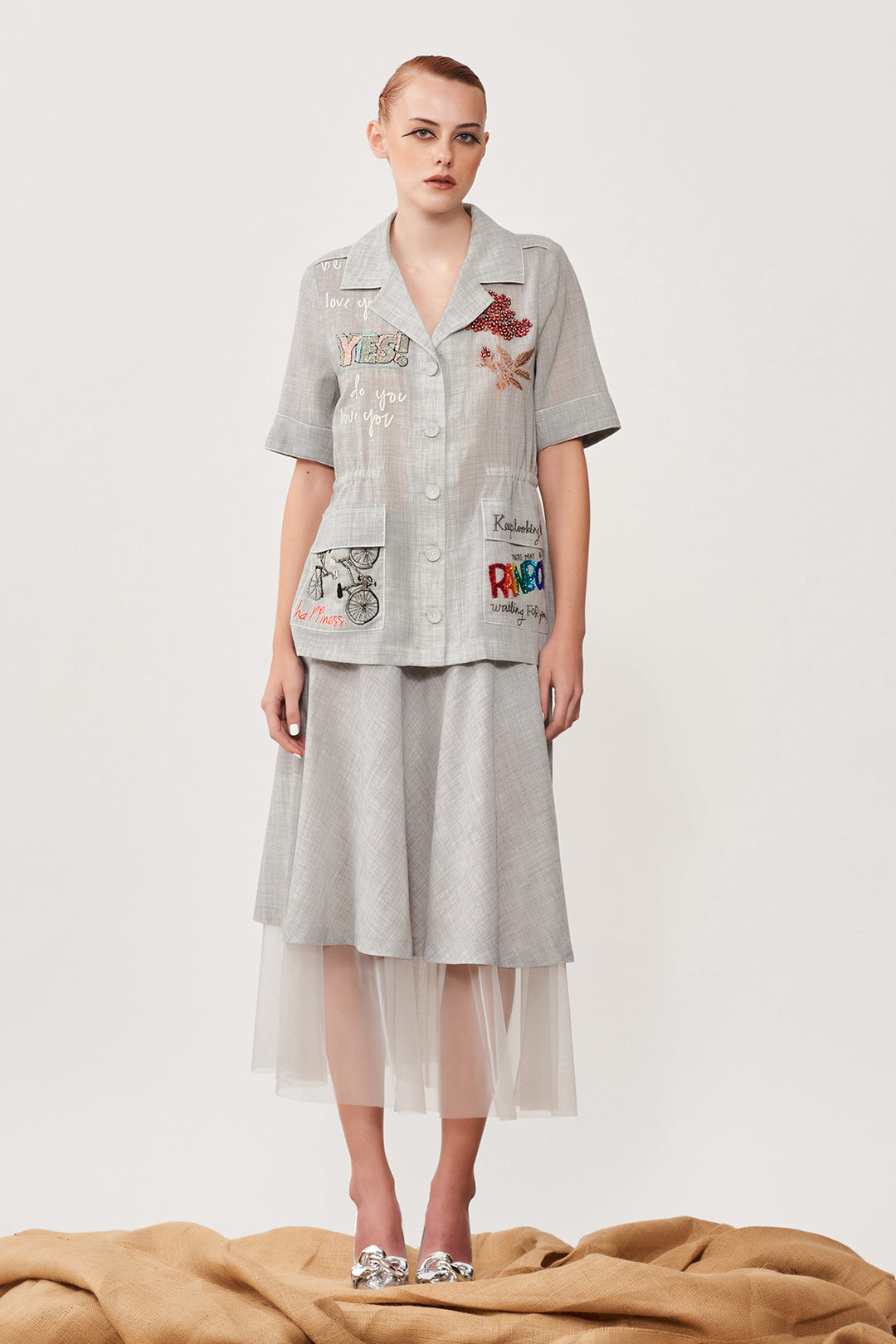 Yes Summer Jacket With Skirt