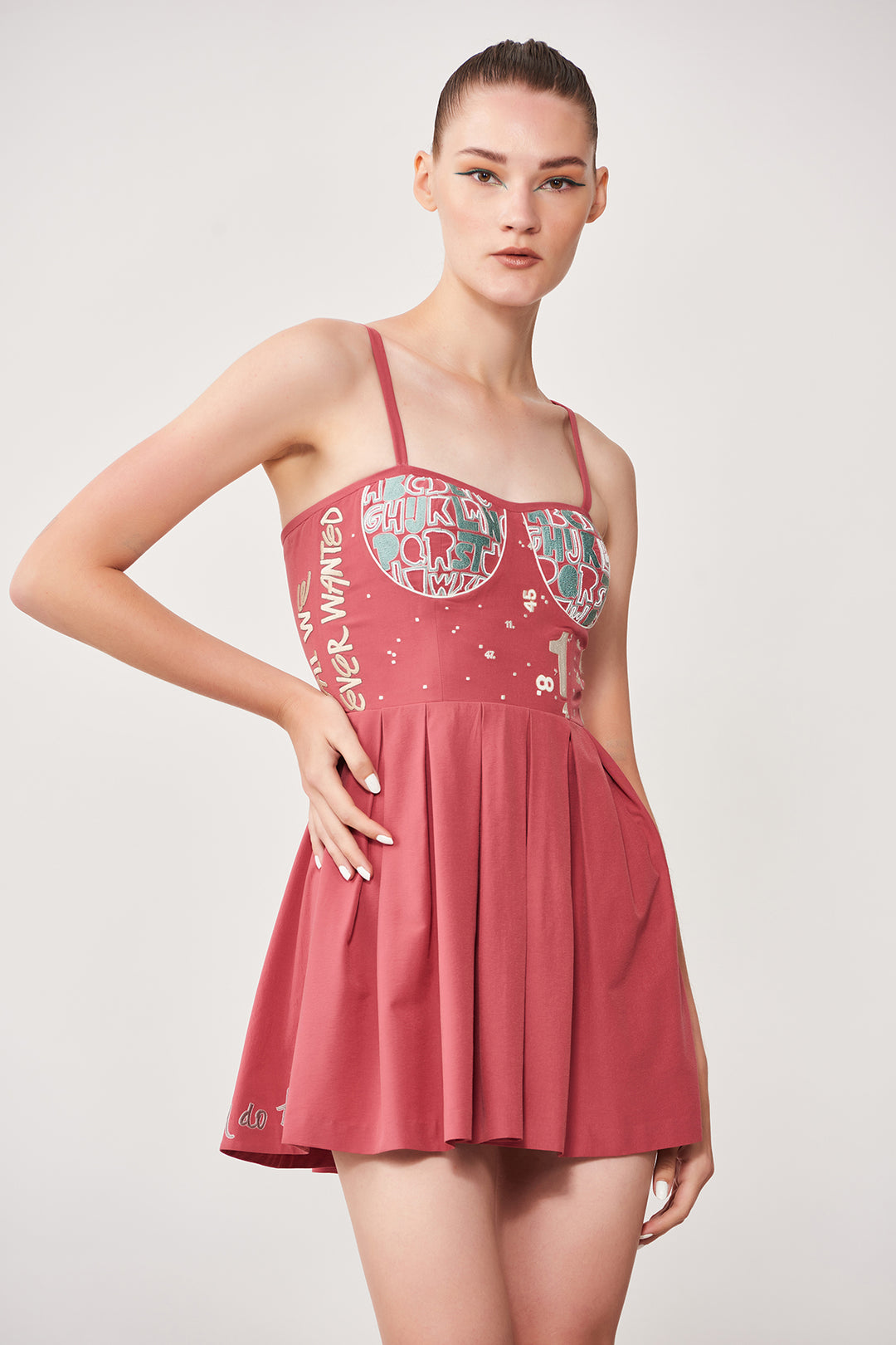 A to Z Corset Skater Dress