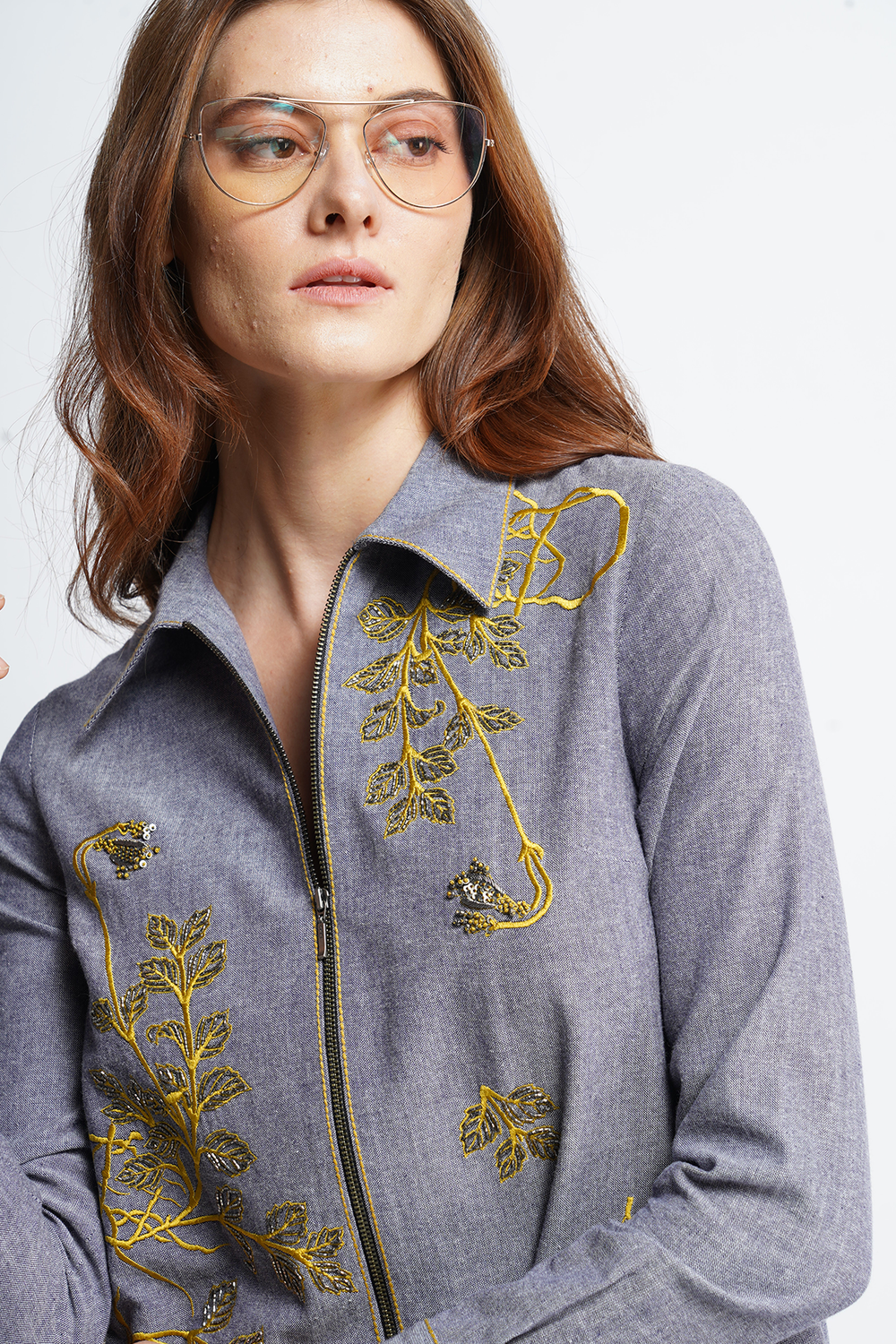 Roots Side Triangle Shirt Dress