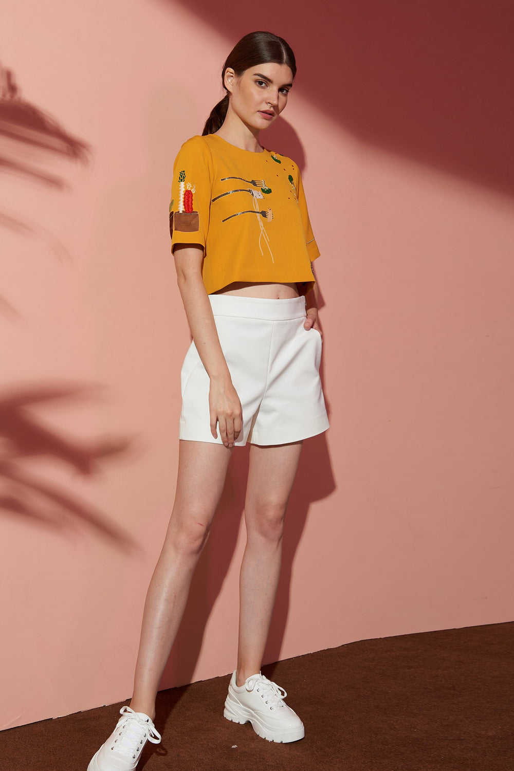 Brocolli Crop Top
