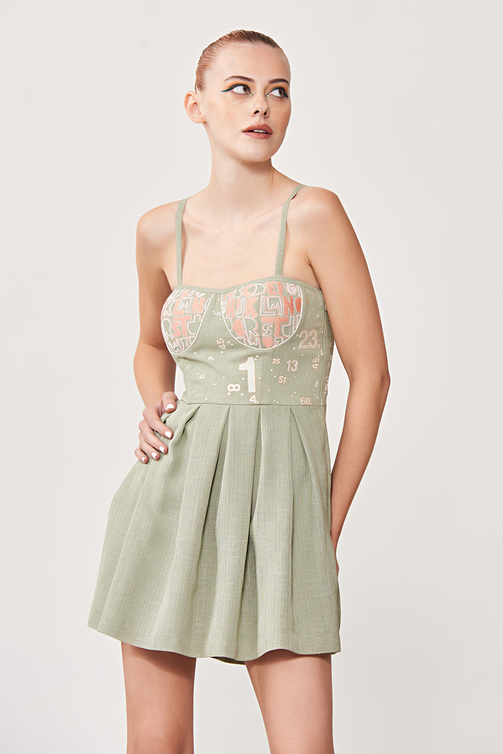 A to Z Corset Skater Dress