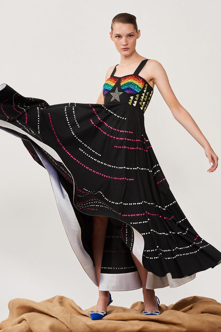 Ritu Verma In Star Corset Circular Dress