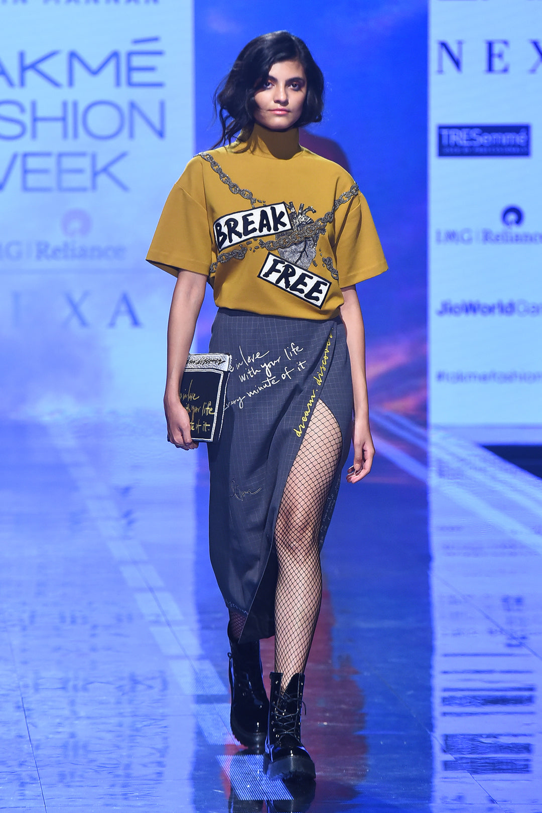 Dream Discover Asymmetric Wrap Skirt