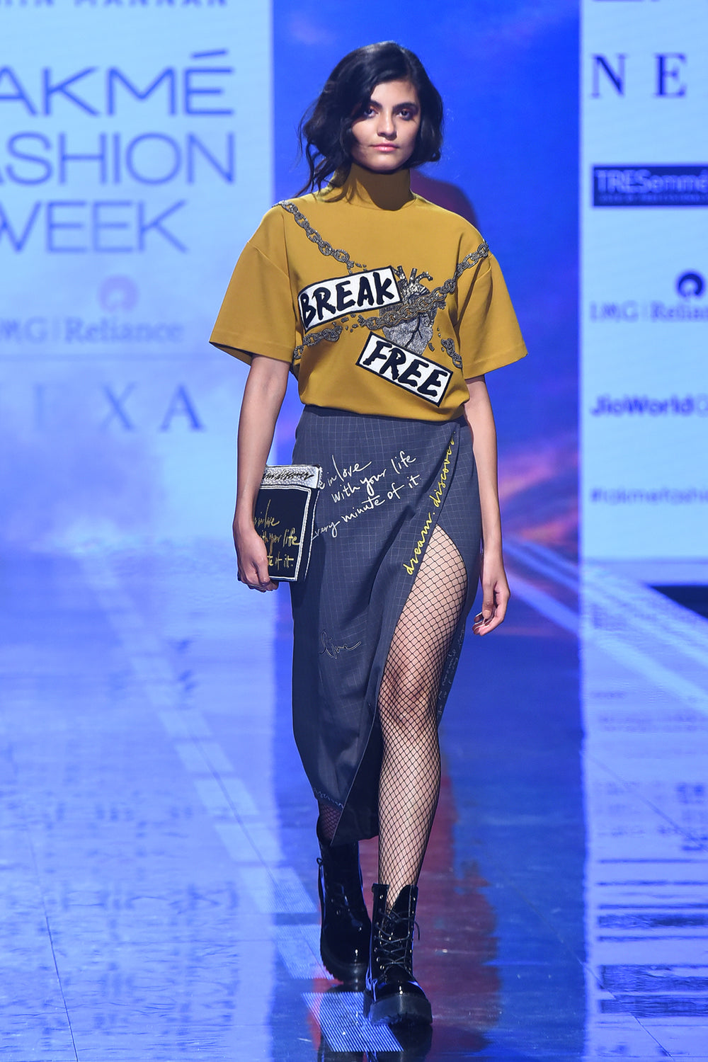 Dream Discover Asymmetric Wrap Skirt