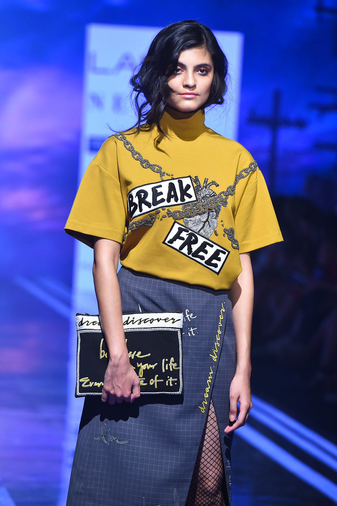 Dream Discover Asymmetric Wrap Skirt