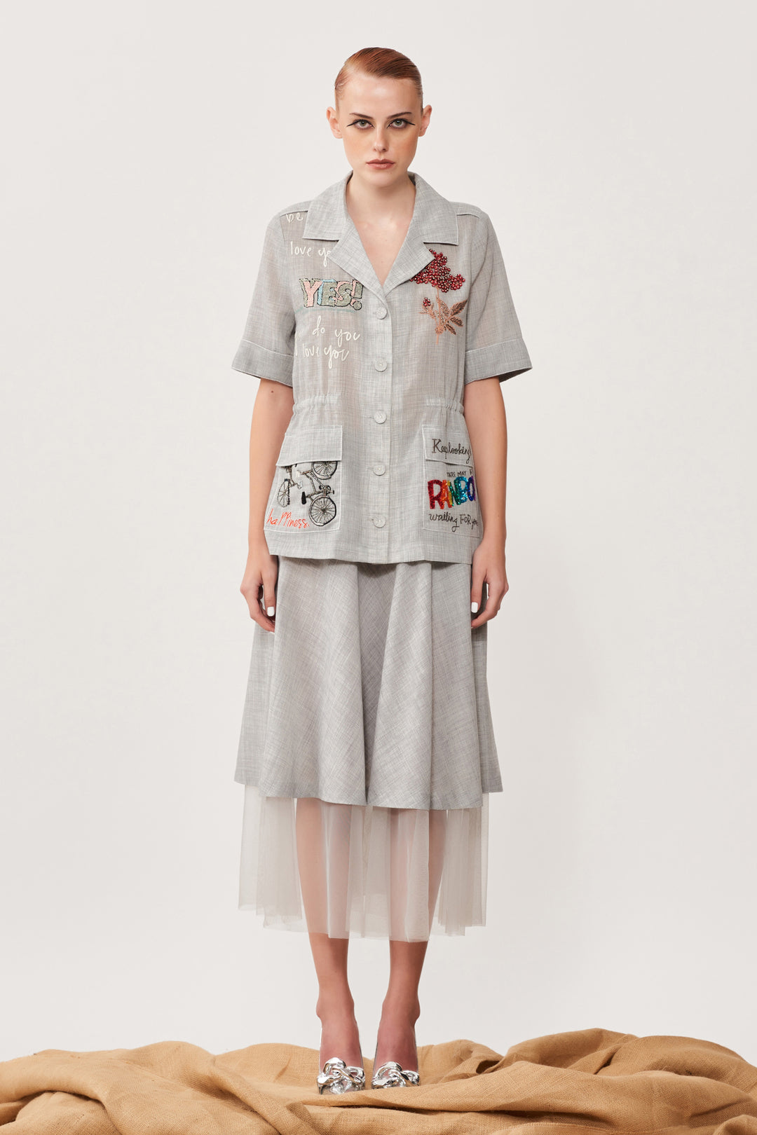 Yes Summer Jacket With Skirt