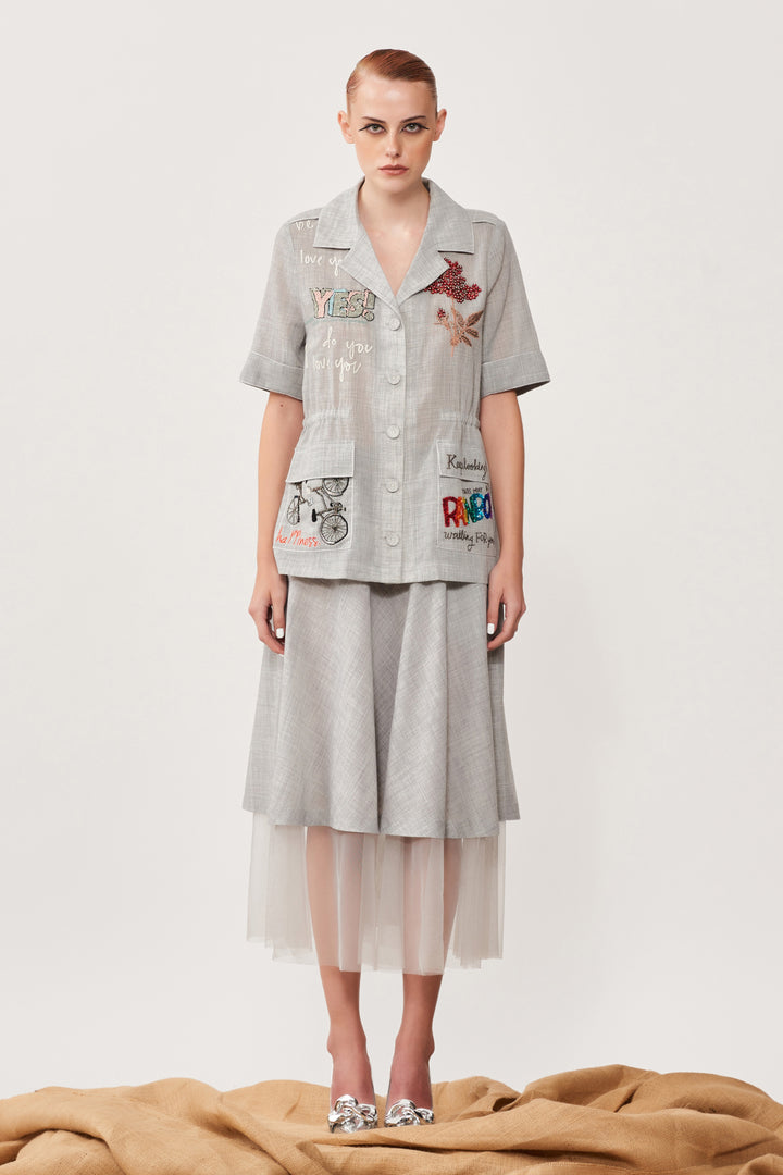 Yes Summer Jacket With Skirt