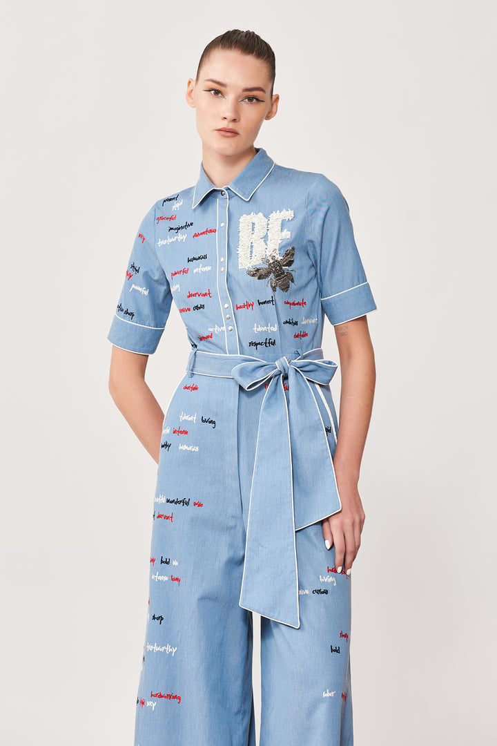 Be Jumpsuit With Belt