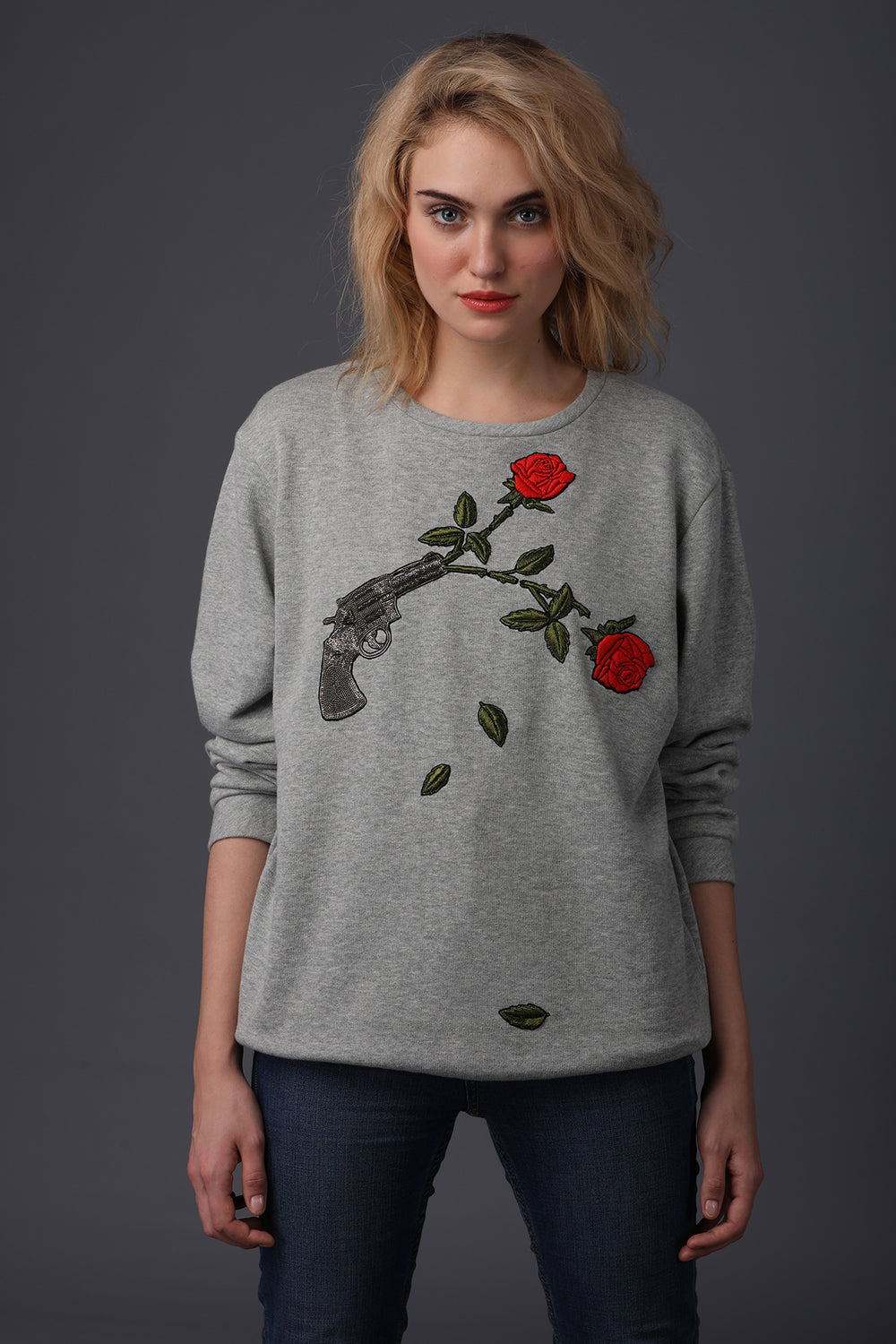 Gun And Roses Sweatshirt