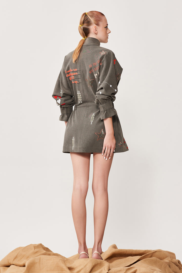 Prove Yourself Jacket Dress