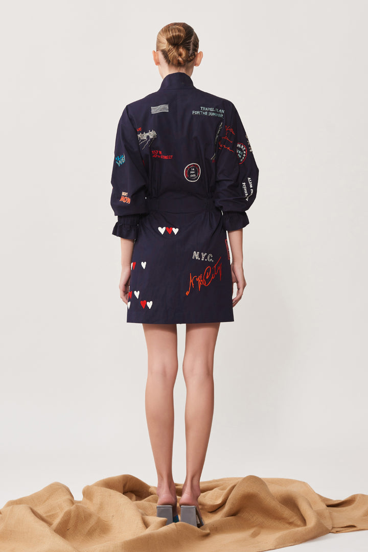 Dancing Downtown Jacket Dress