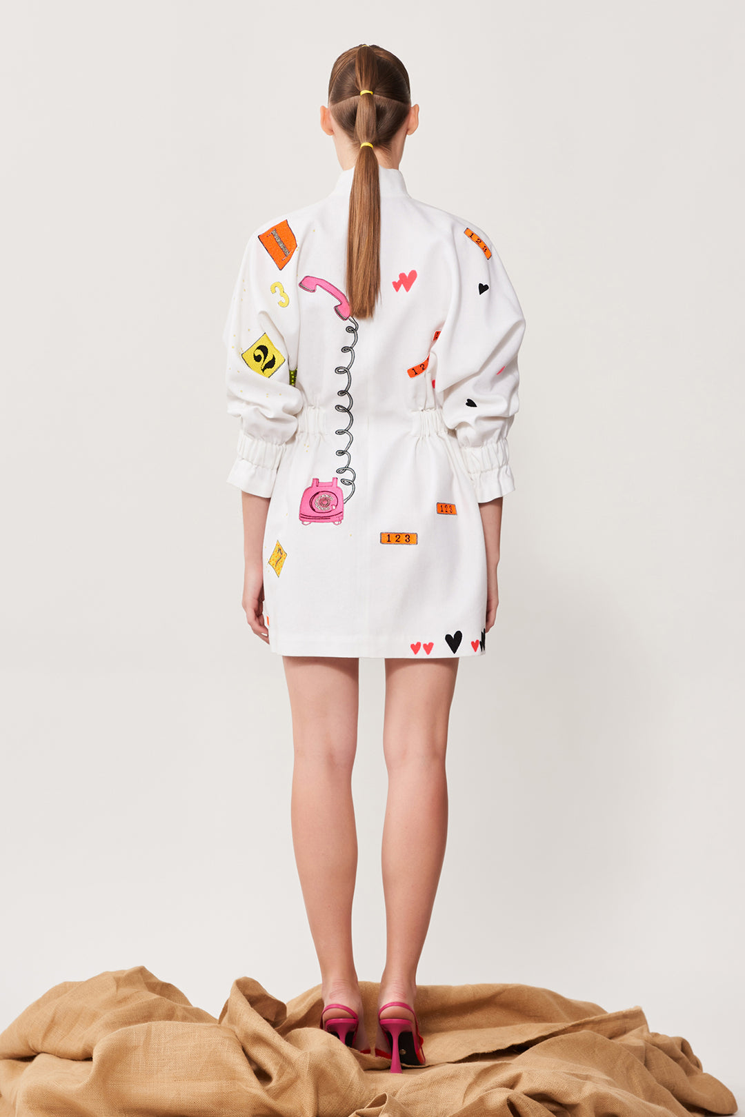 Odd and Even Numbers Jacket Dress
