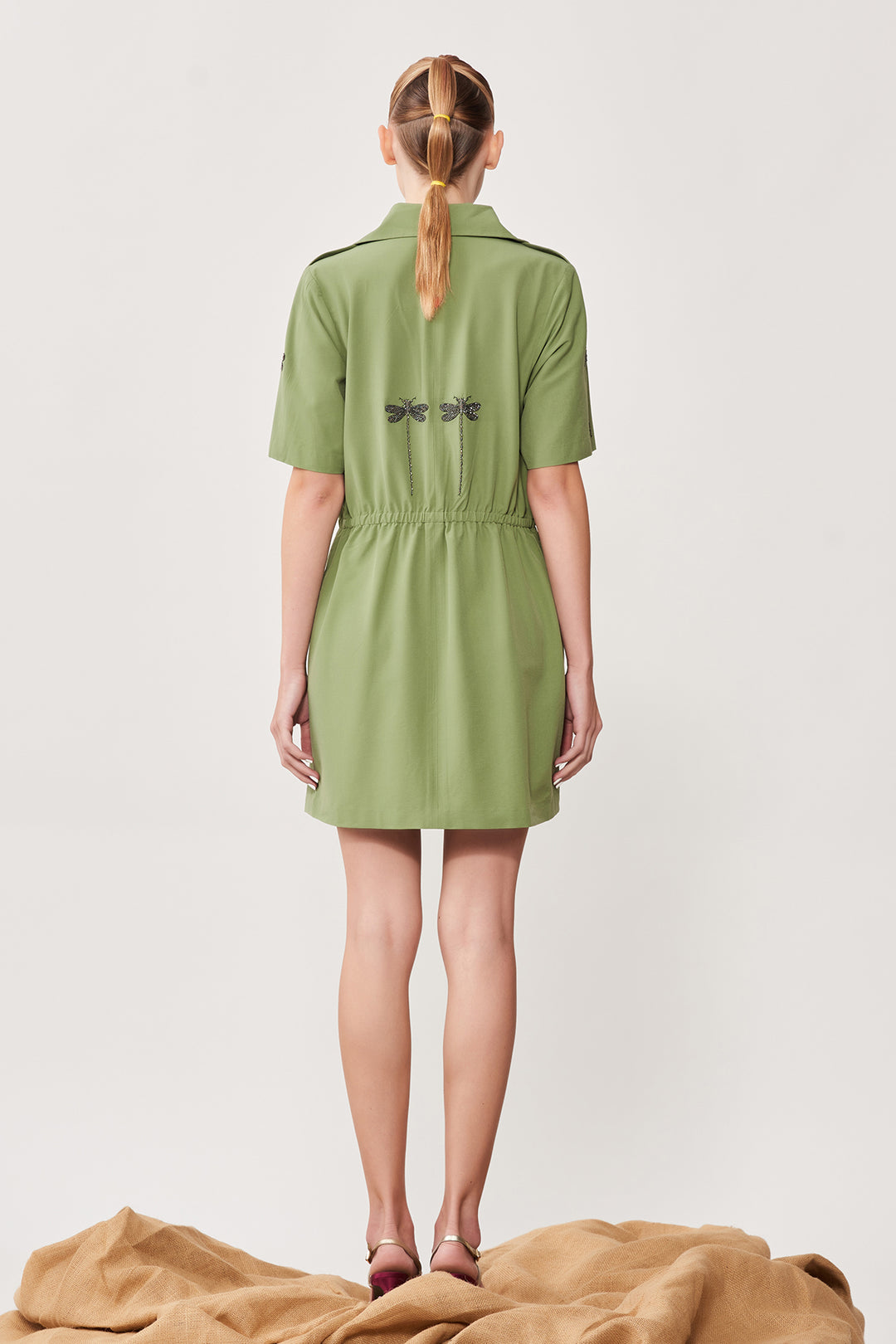 Rising Dragonflies Summer Coat Dress