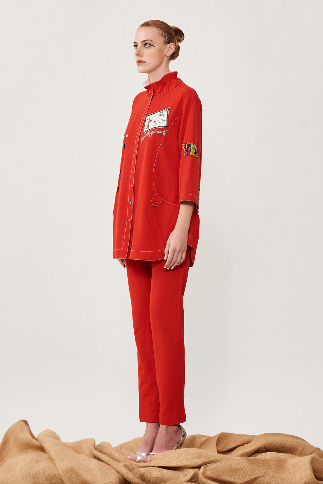 Dream Plan Do Shirt Jacket With Pants