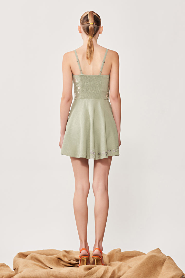 A to Z Corset Skater Dress