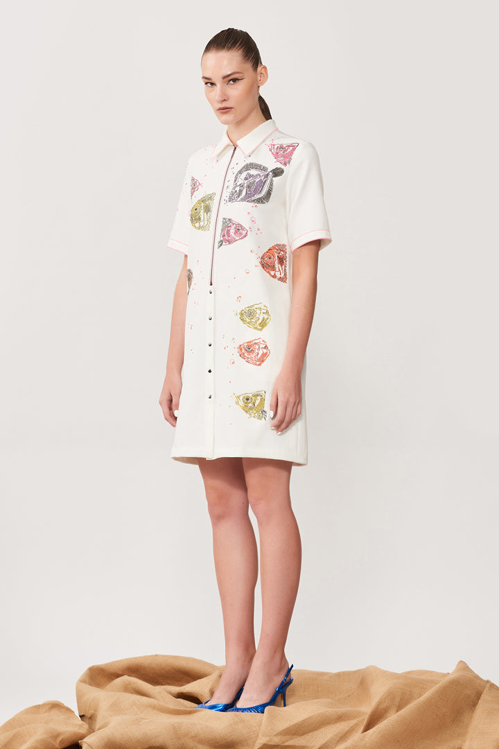 Fish Market Shift Dress