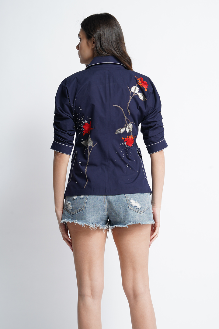 Rose Waist Coat Jacket