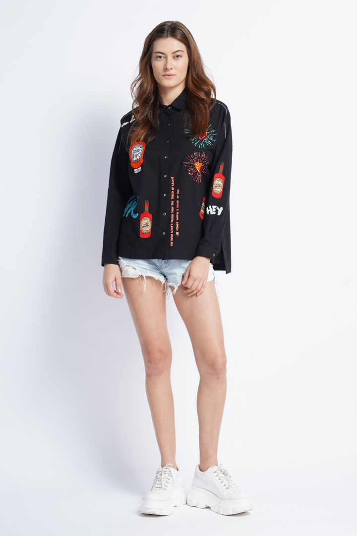 Hot Chillie Sauce Baggy Shirt