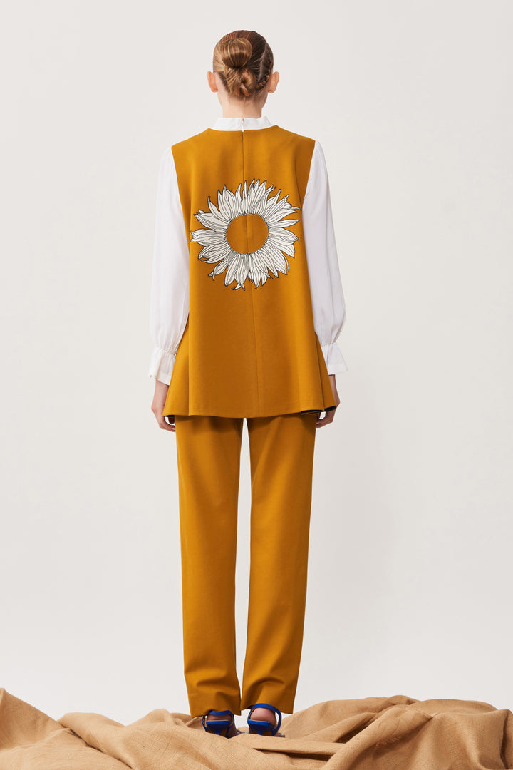 Sunflower Flared Top