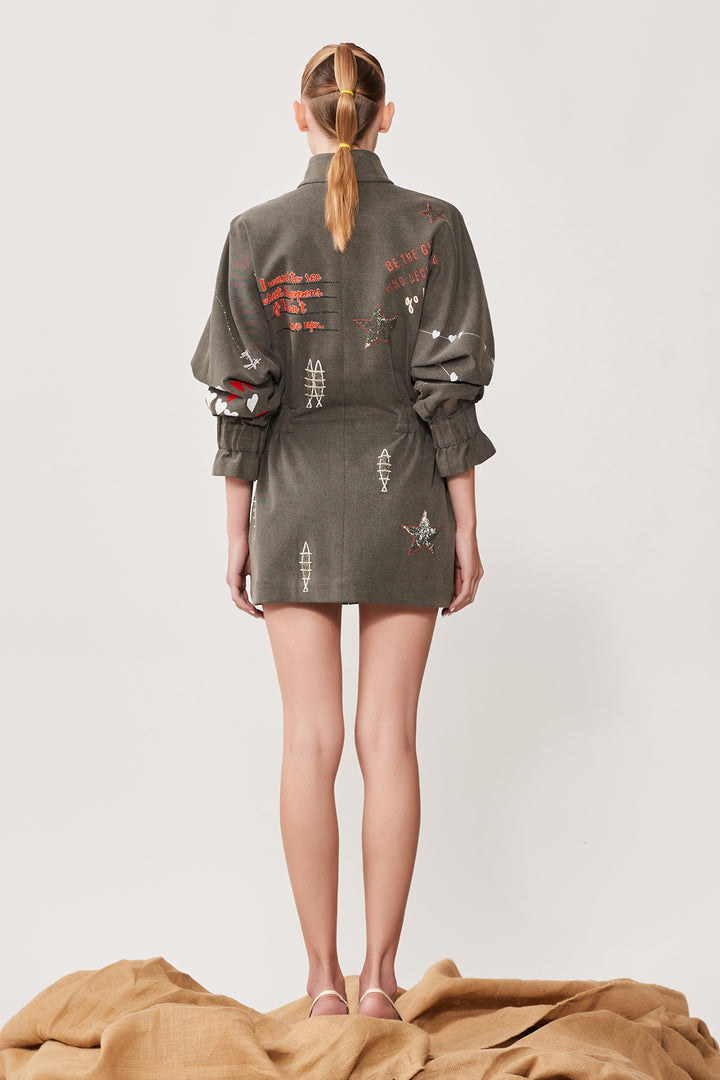 Prove Yourself Jacket Dress