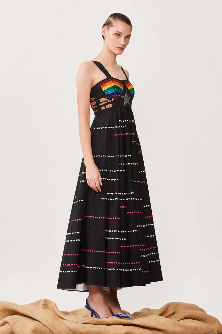 Ritu Verma In Star Corset Circular Dress