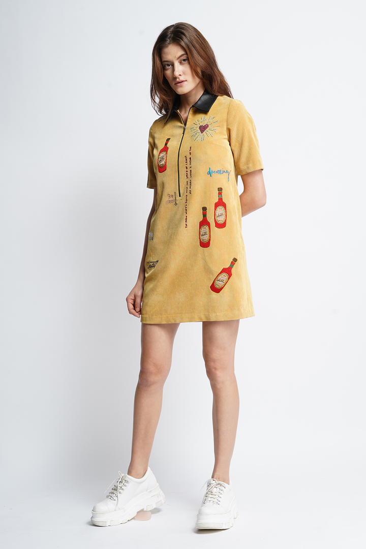 Hot Chilli Sauce Shift Dress