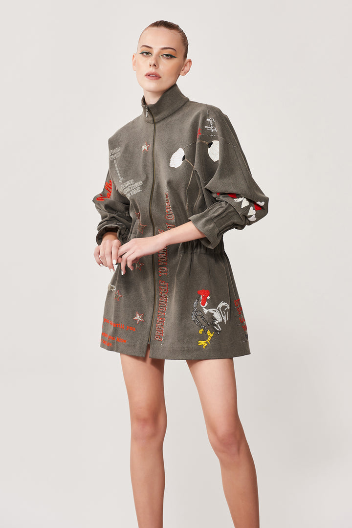 Prove Yourself Jacket Dress
