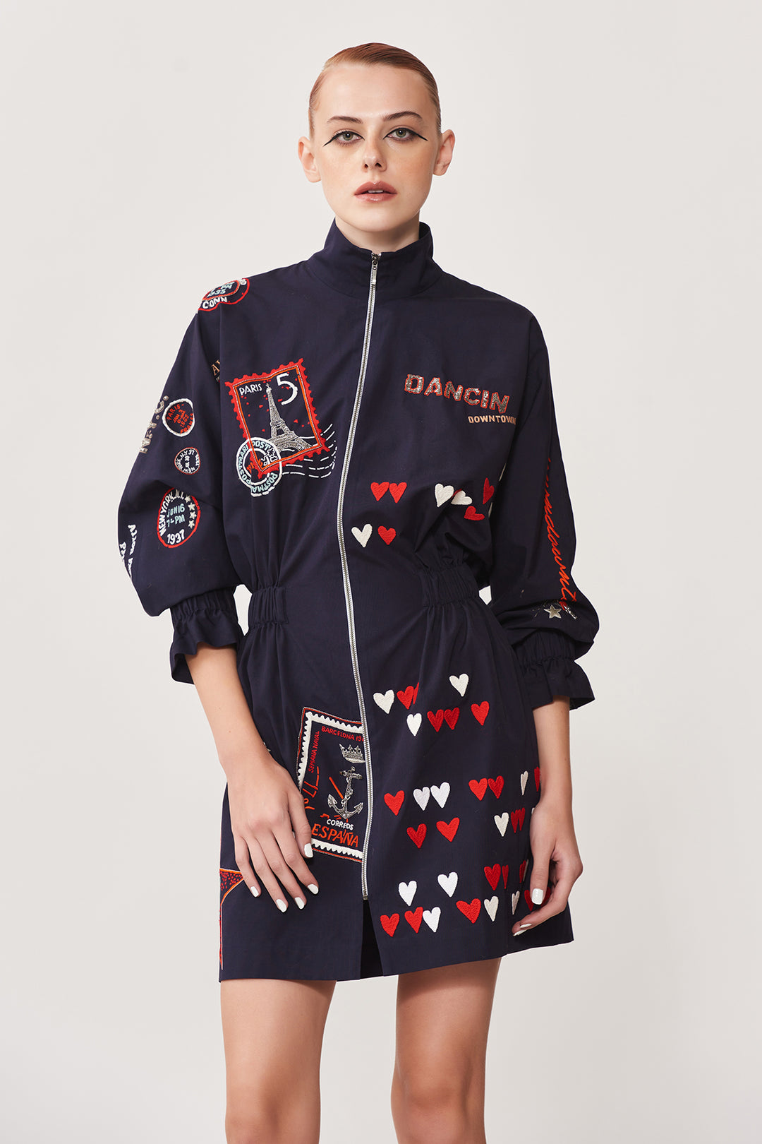 Dancing Downtown Jacket Dress