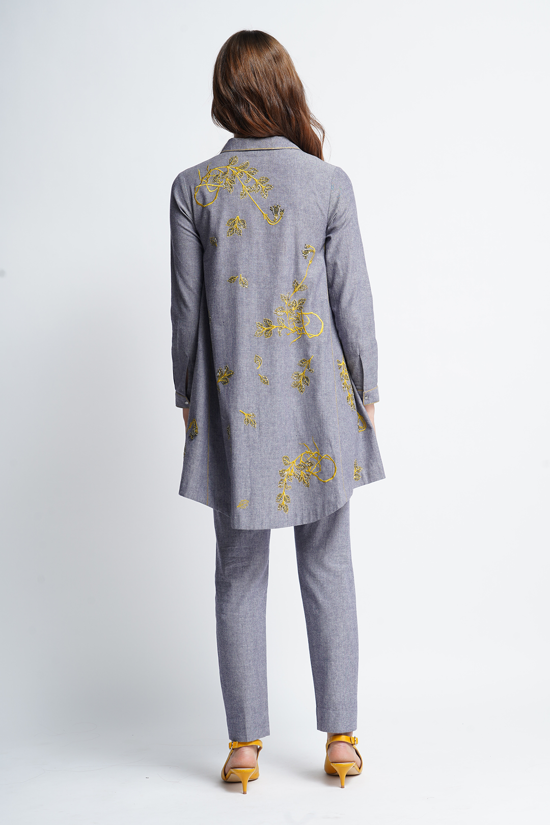 Roots Side Triangle Shirt Dress