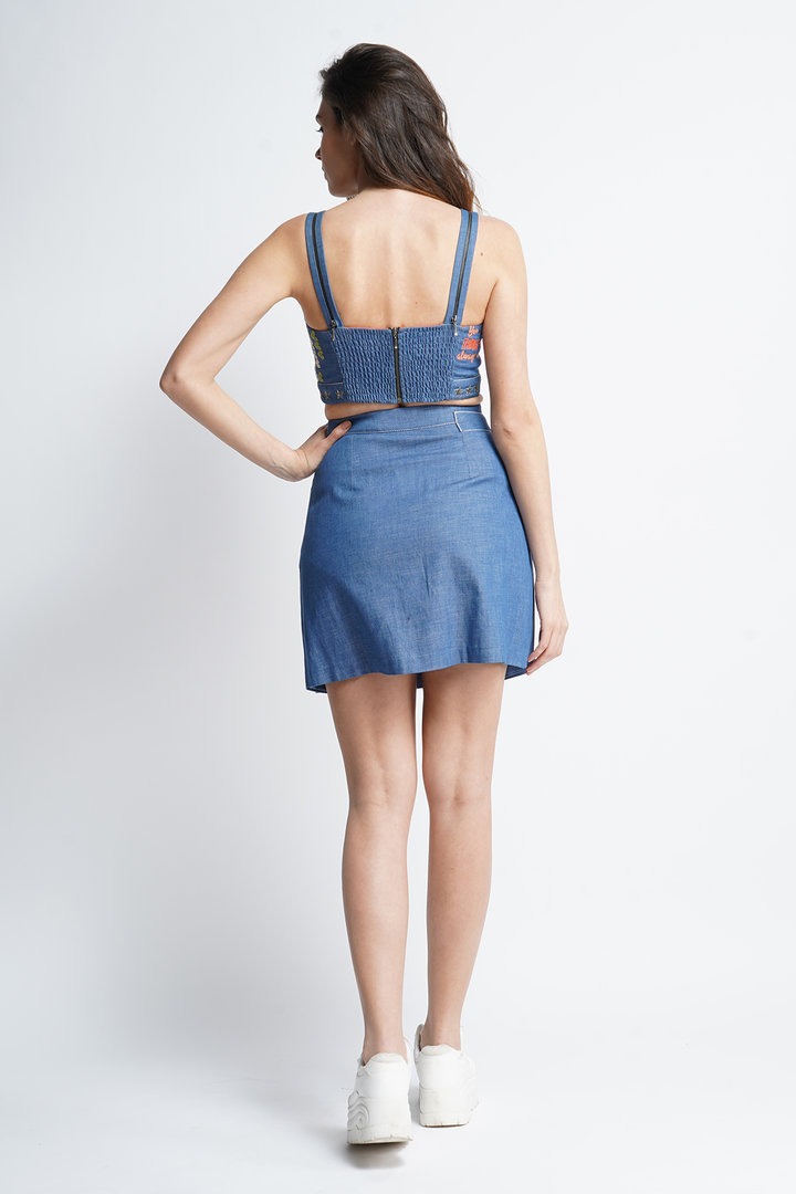 Star Corset Crop Top