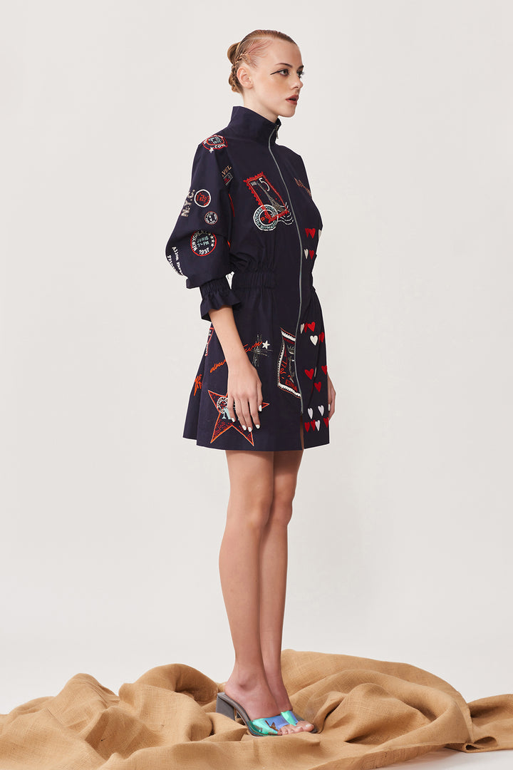 Dancing Downtown Jacket Dress