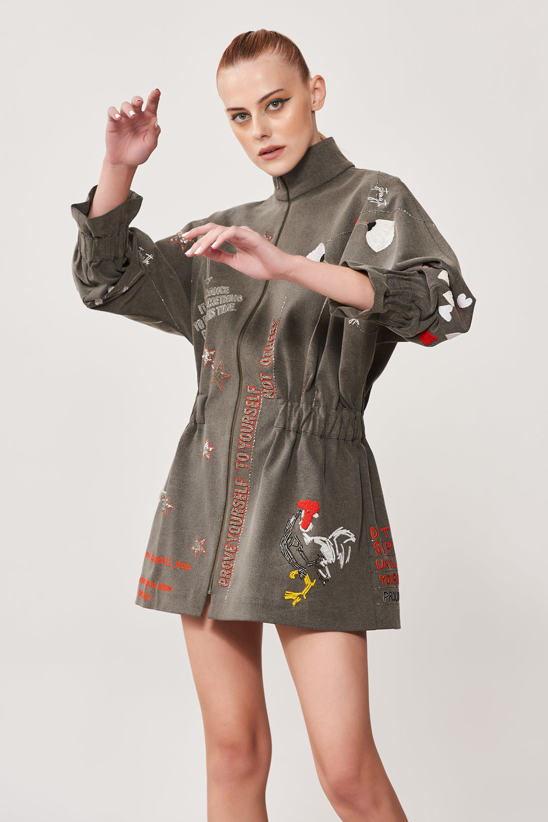 Prove Yourself Jacket Dress
