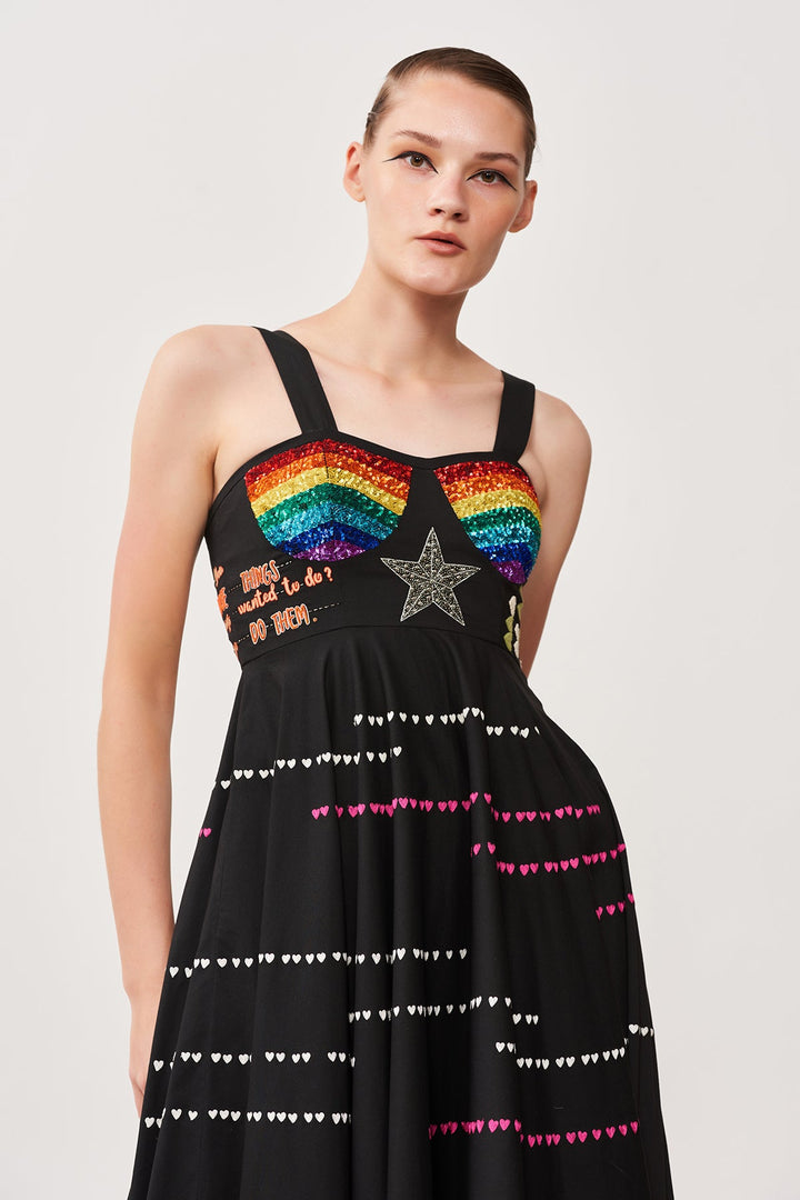Ritu Verma In Star Corset Circular Dress