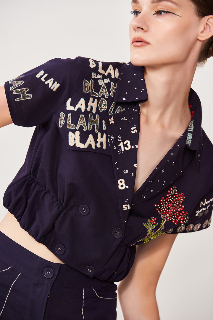 Good Enough Short Jacket With Flared Pant