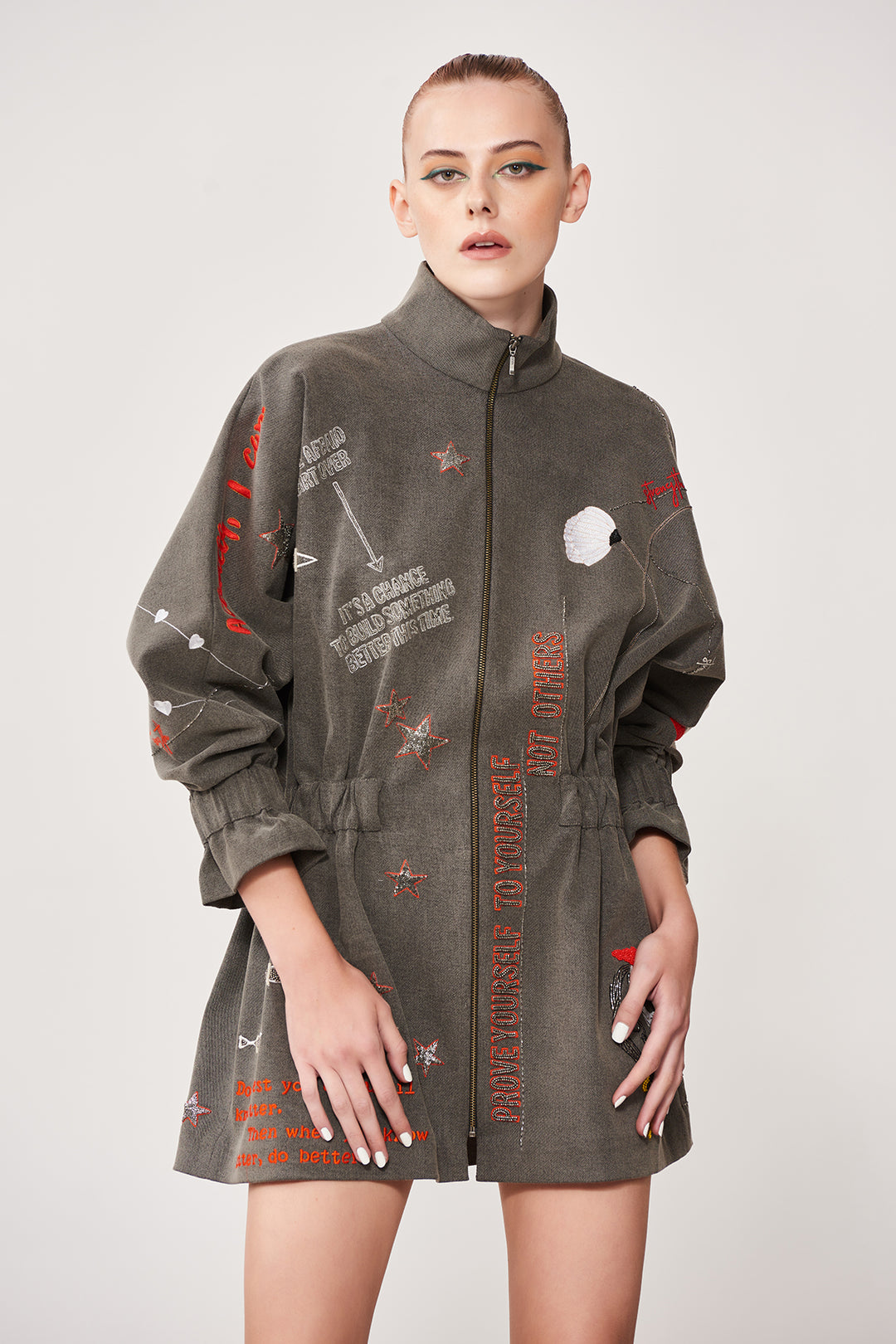 Prove Yourself Jacket Dress