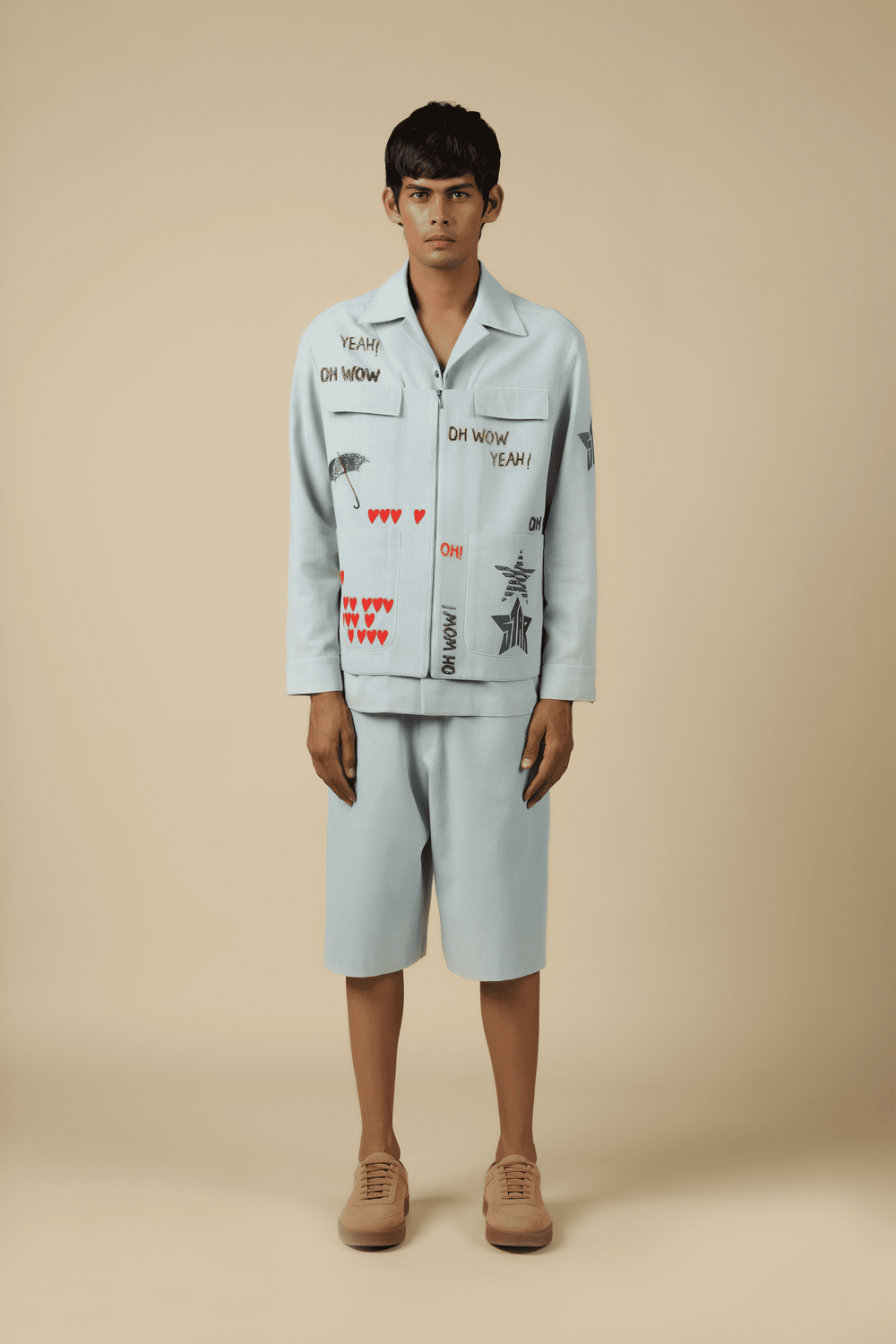 Oh Wow! Jacket With Shorts