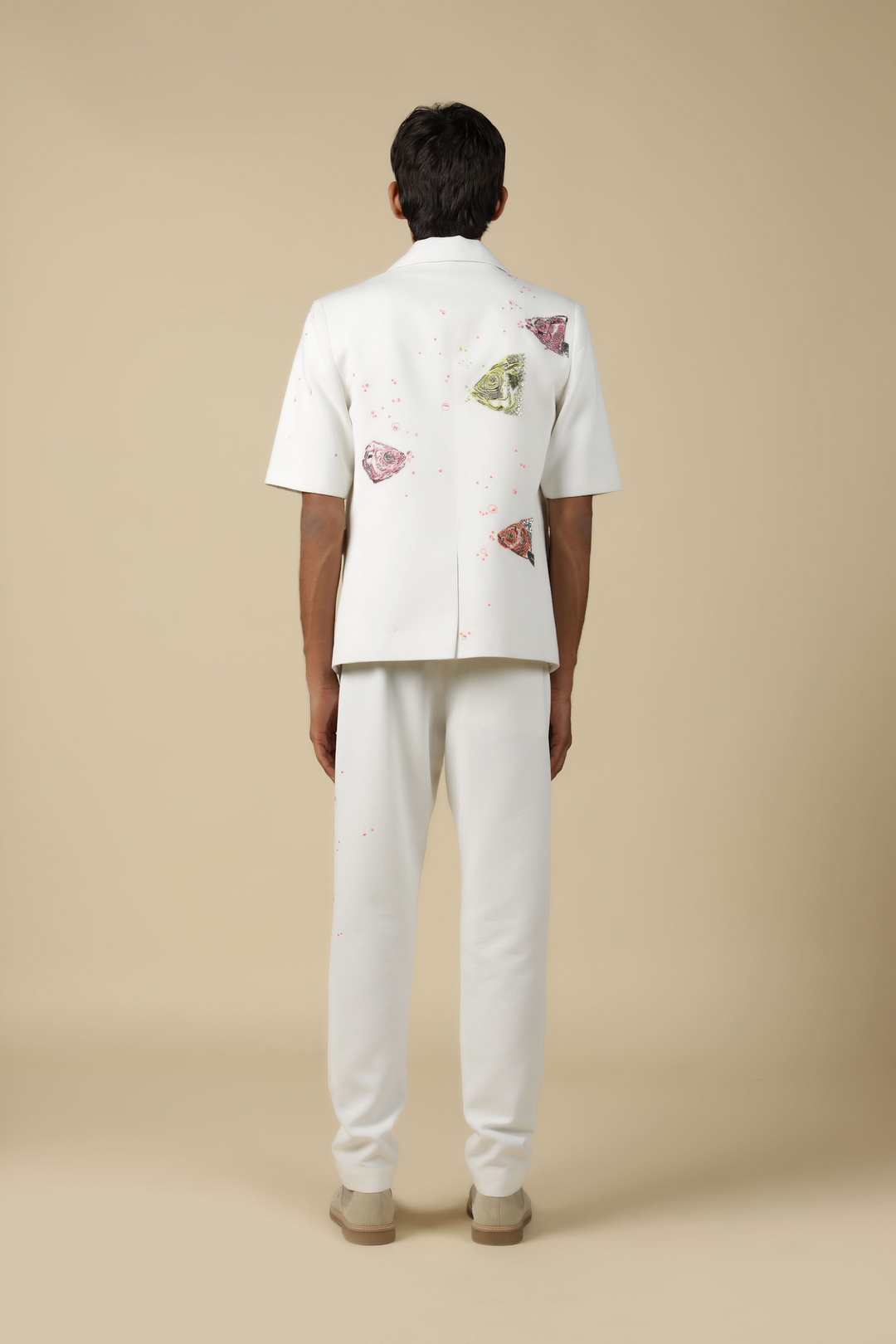 Fish Market Half Sleeve Blazer