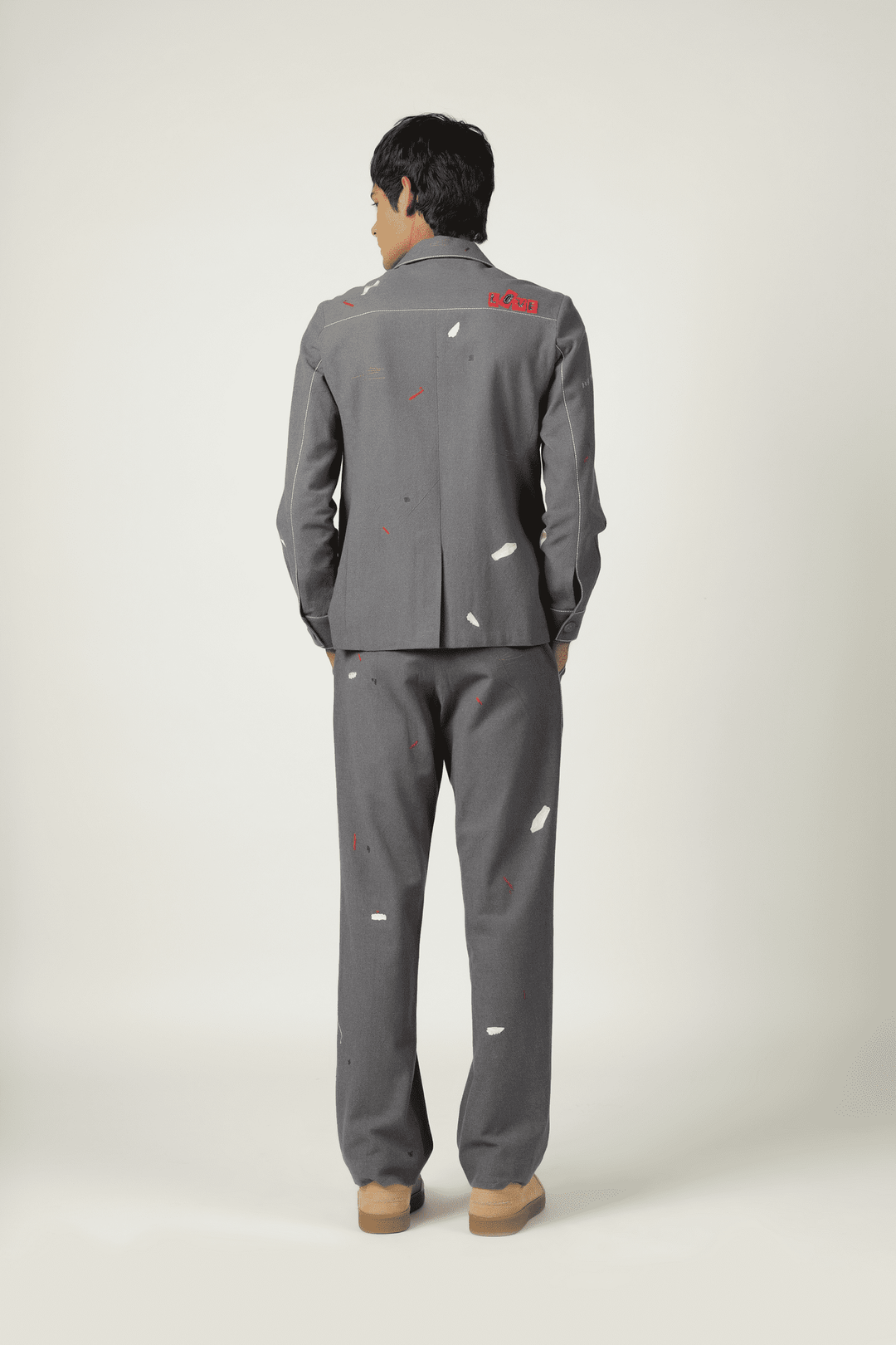 Holiday Shacket With Straight Pants