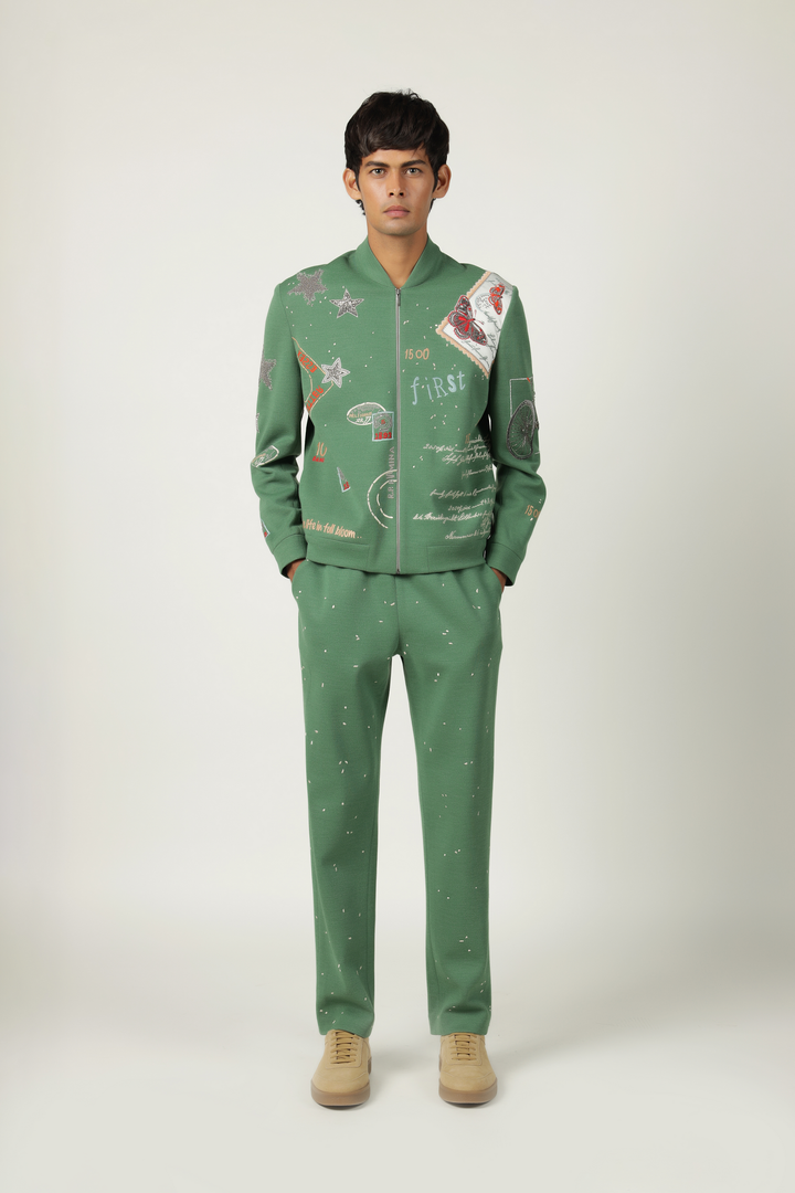 Joggers With "(Postcard Bomber)"