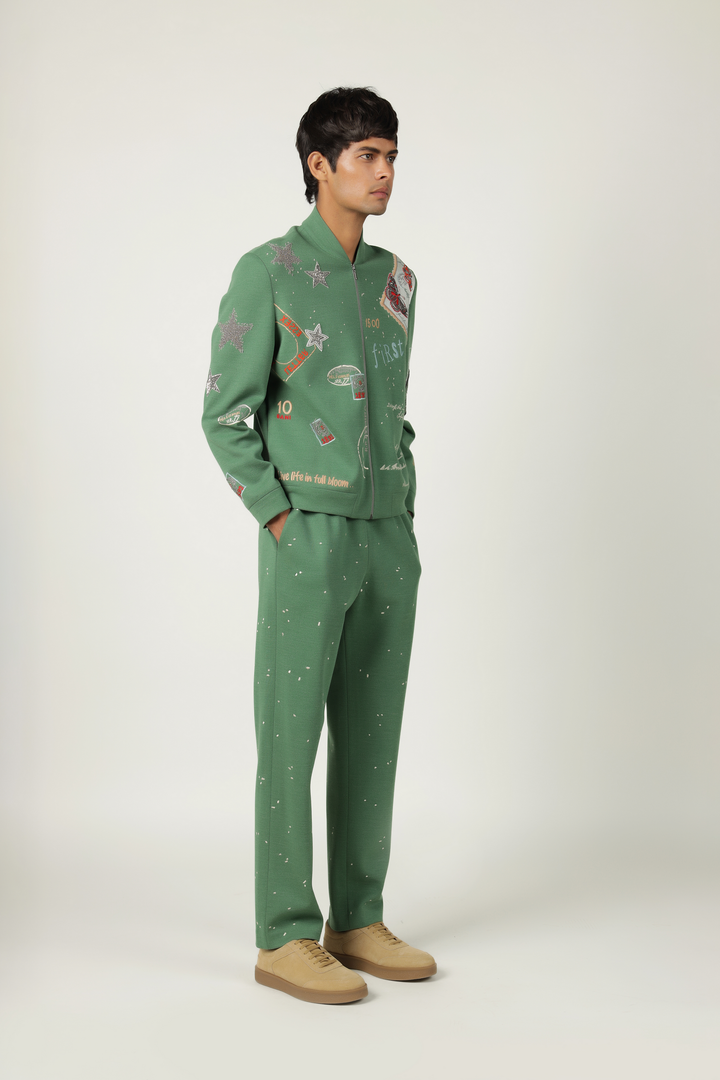 Joggers With "(Postcard Bomber)"