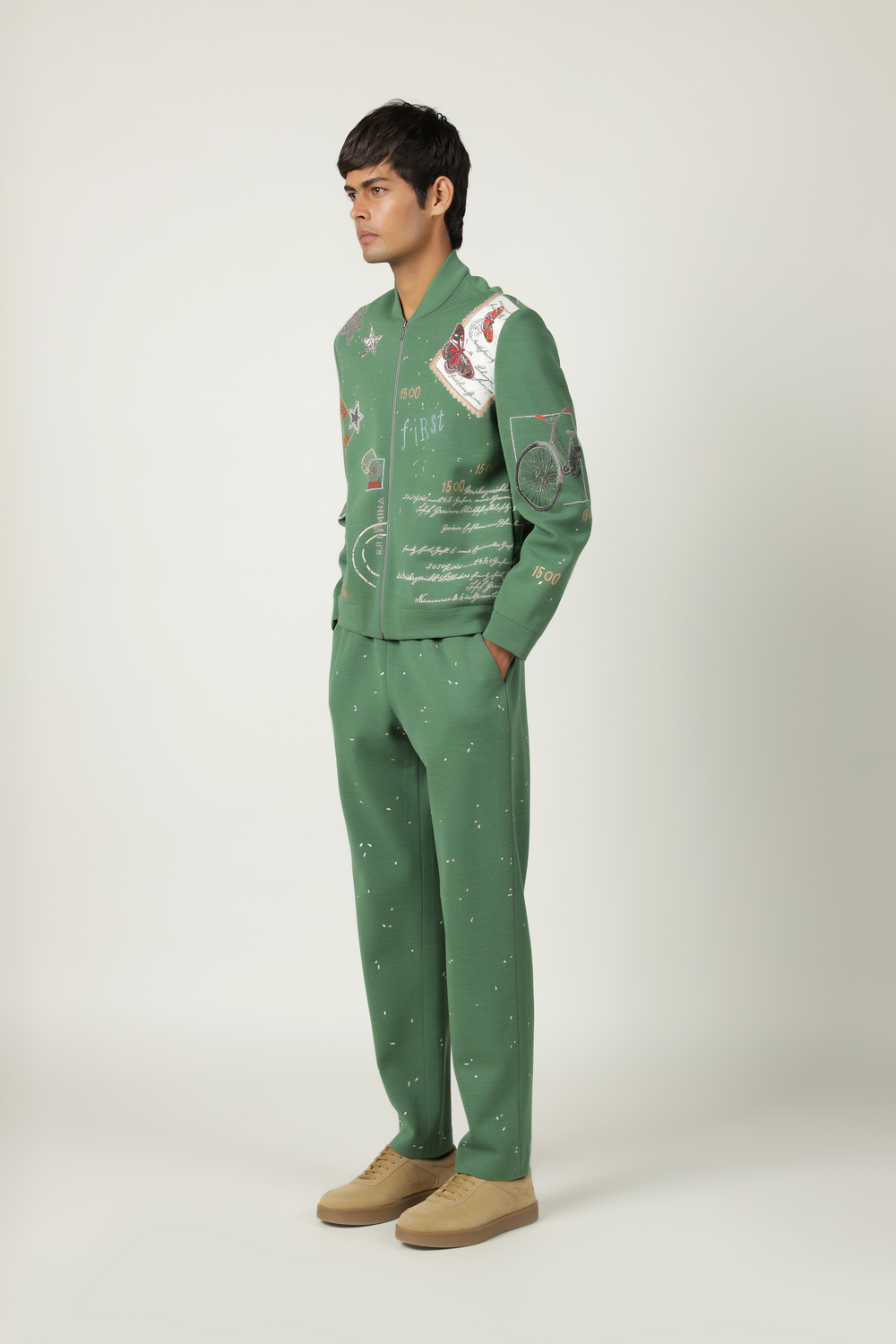 Joggers With "(Postcard Bomber)"