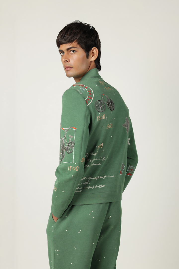 Joggers With "(Postcard Bomber)"